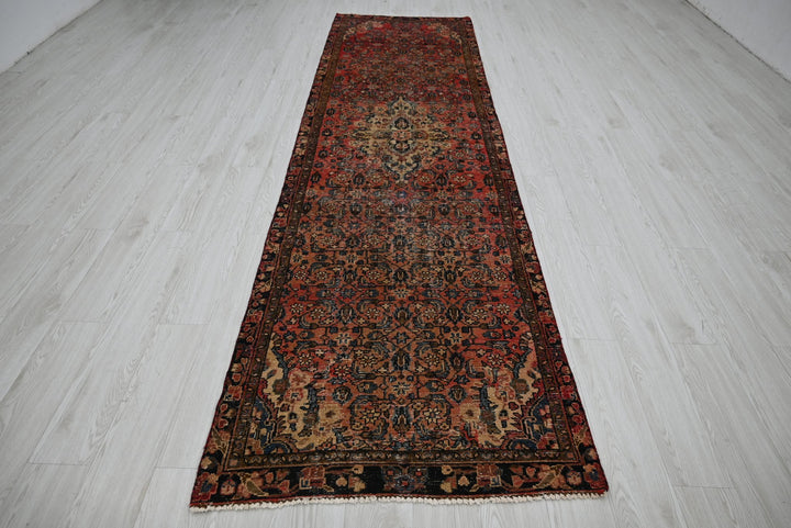 red Runner rug 3' 1" x 11' 5"
