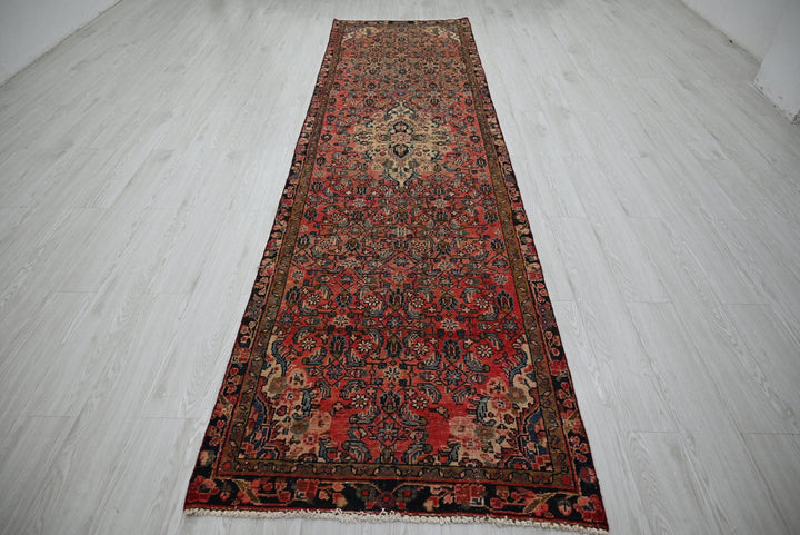 red Runner rug 3' 1" x 11' 5"