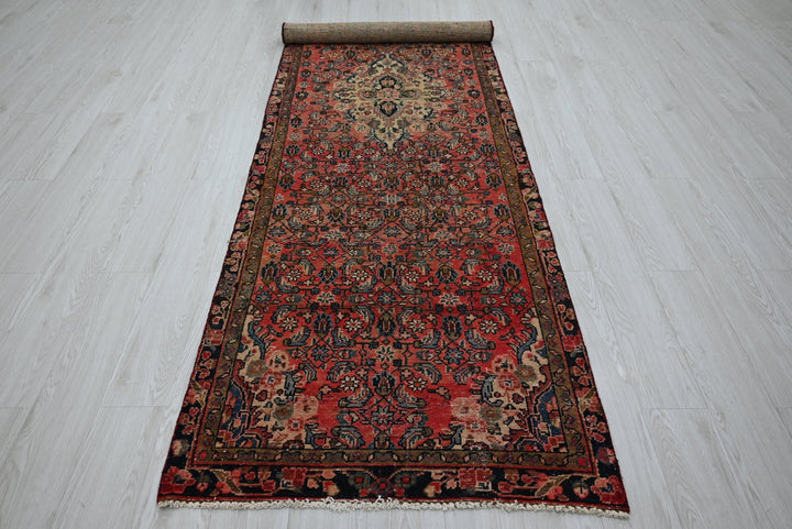 red Runner rug 3' 1" x 11' 5"