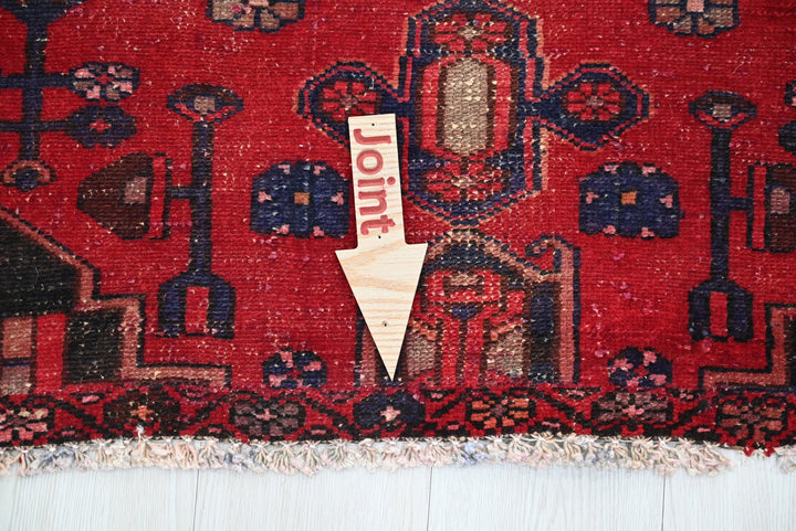 red Runner rug 2' 10" x 9' 5"