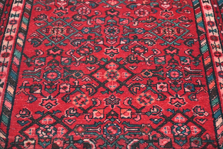 red Runner rug 3' 0" x 8' 11"