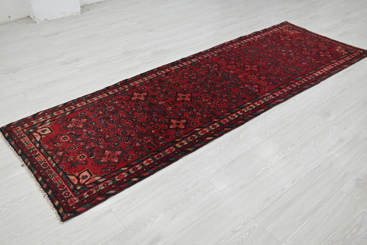 red Runner rug 3' 0" x 8' 11"