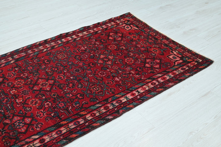 red Runner rug 3' 0" x 8' 11"