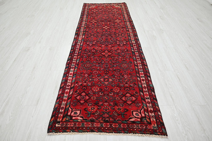 red Runner rug 3' 0" x 8' 11"