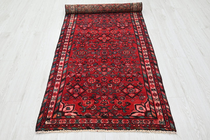 red Runner rug 3' 0" x 8' 11"