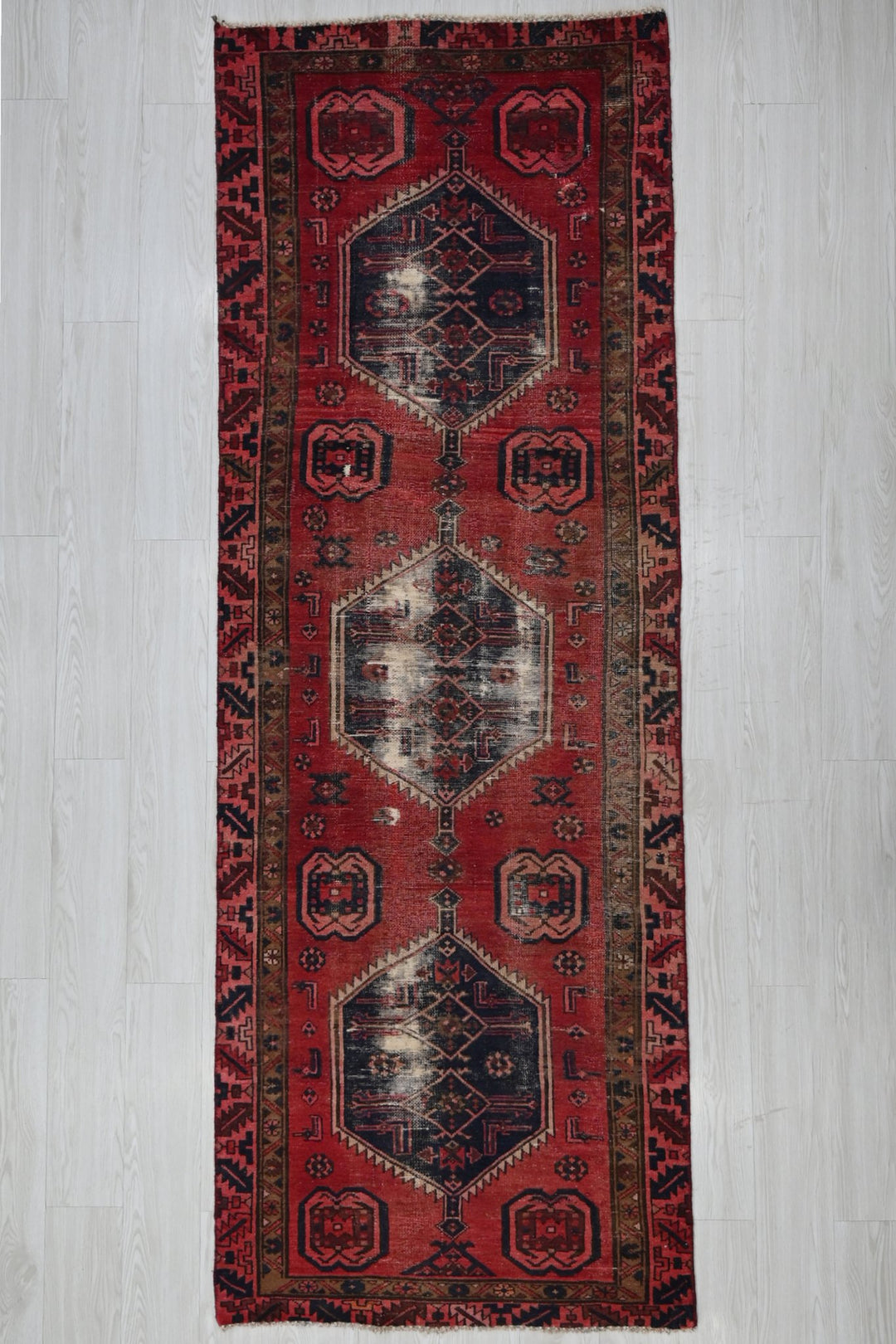 red Runner rug 3' 0" x 8' 9"