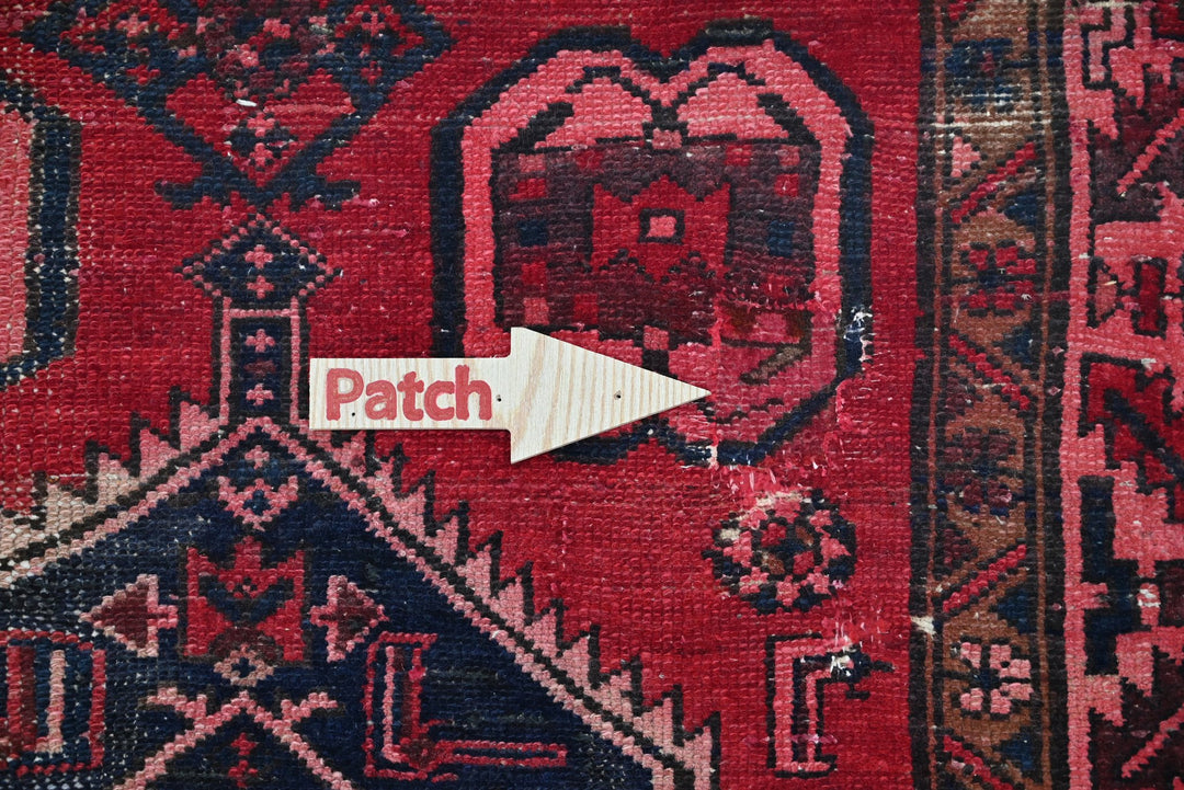red Runner rug 3' 0" x 8' 9"