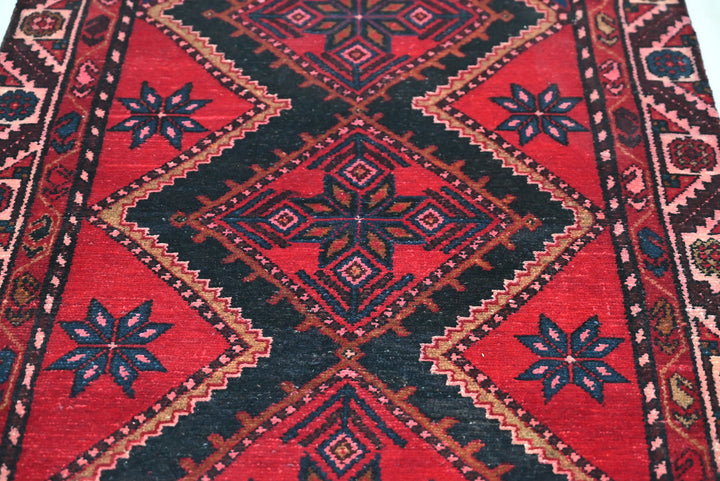 red Runner rug 3' 1" x 8' 3"