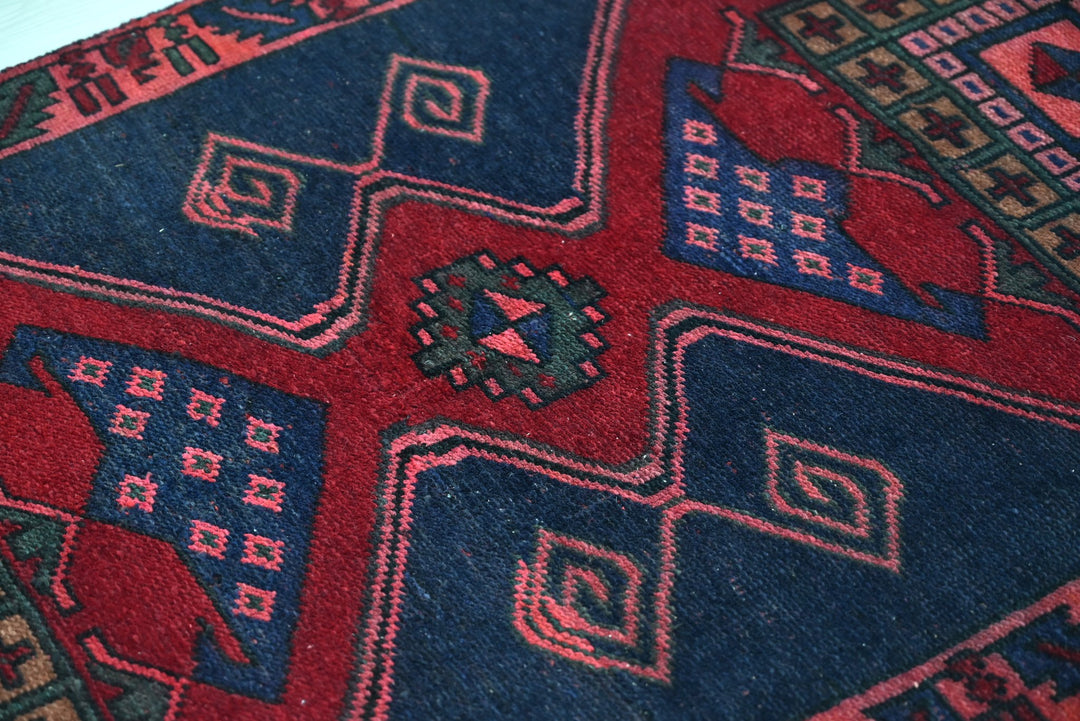red Runner rug 3' 1" x 9' 6"