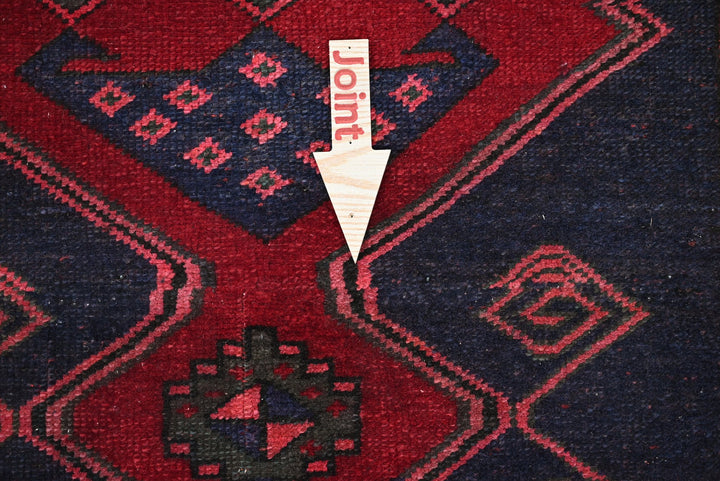 red Runner rug 3' 1" x 9' 6"