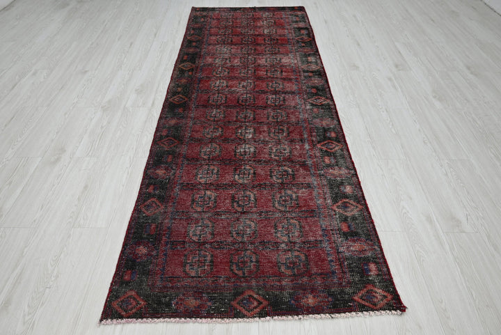 red Runner rug 3' 4" x 9' 8"