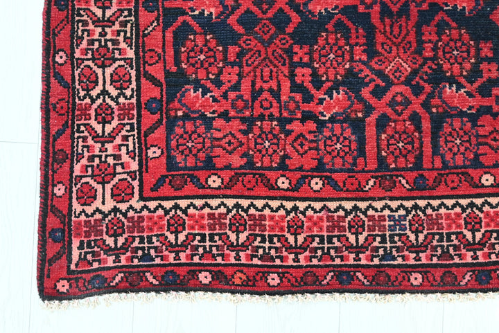 red Runner rug 3' 5" x 12' 11"