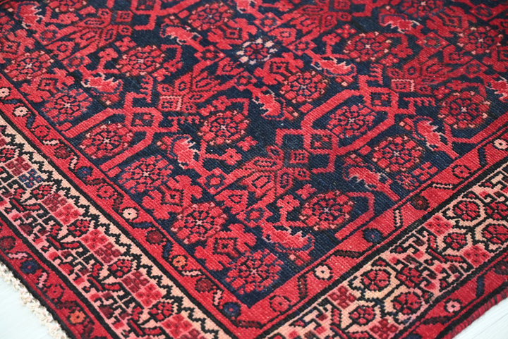red Runner rug 3' 5" x 12' 11"