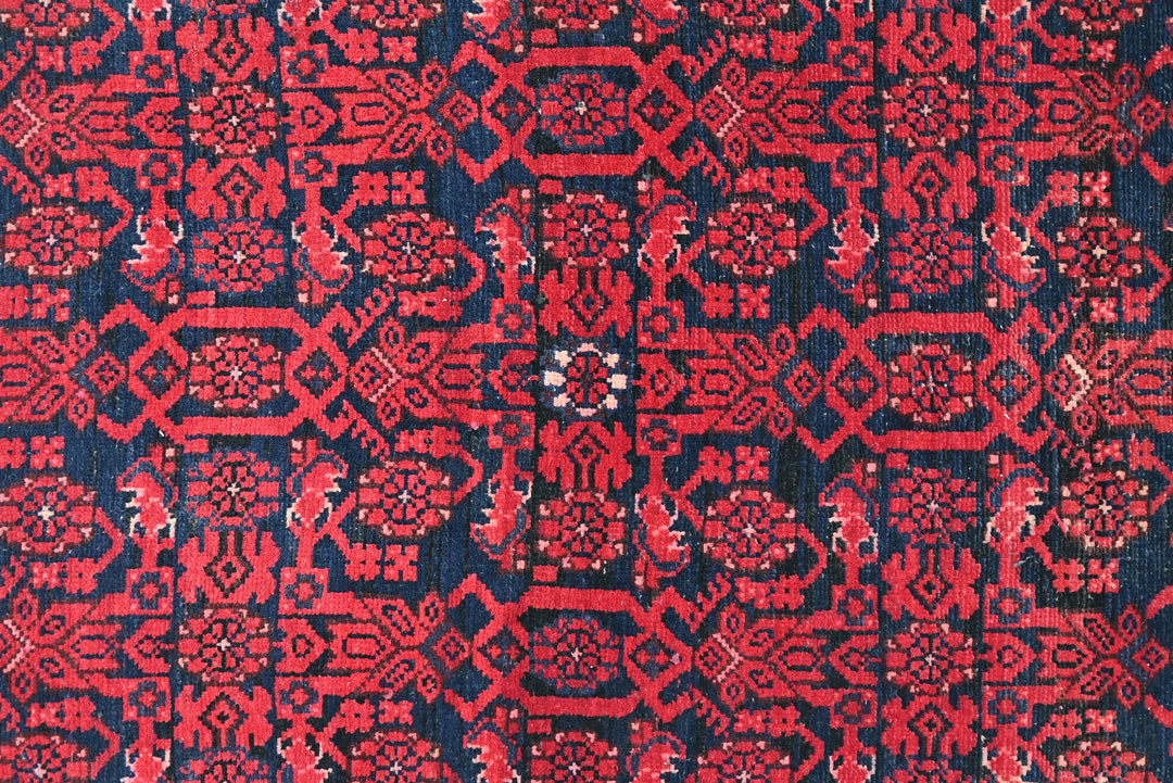 red Runner rug 3' 5" x 12' 11"