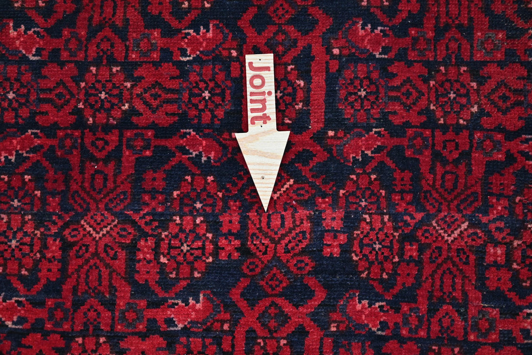 red Runner rug 3' 5" x 12' 11"