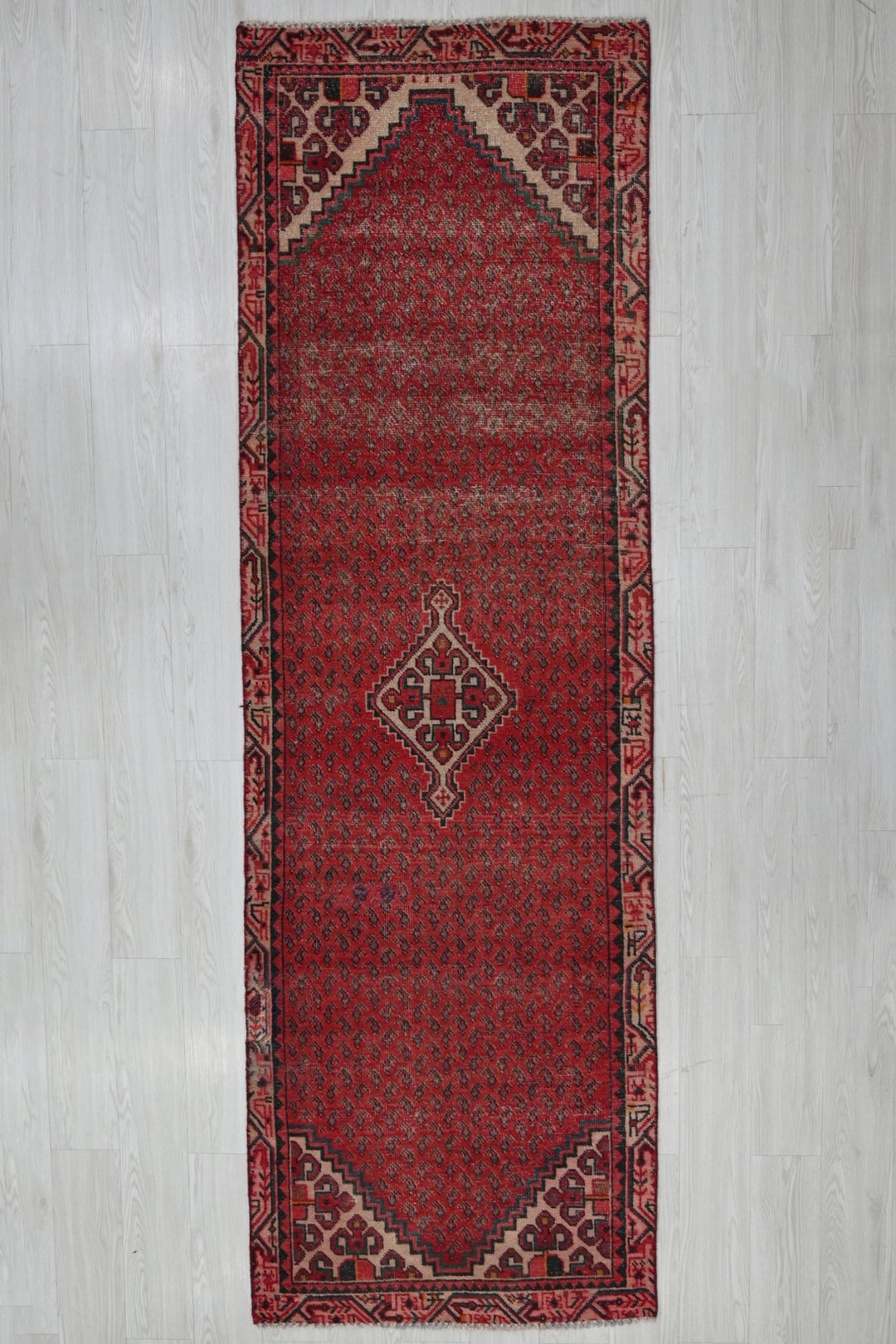 red Runner rug 2' 9" x 9' 5"