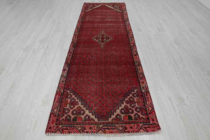 red Runner rug 2' 9" x 9' 5"