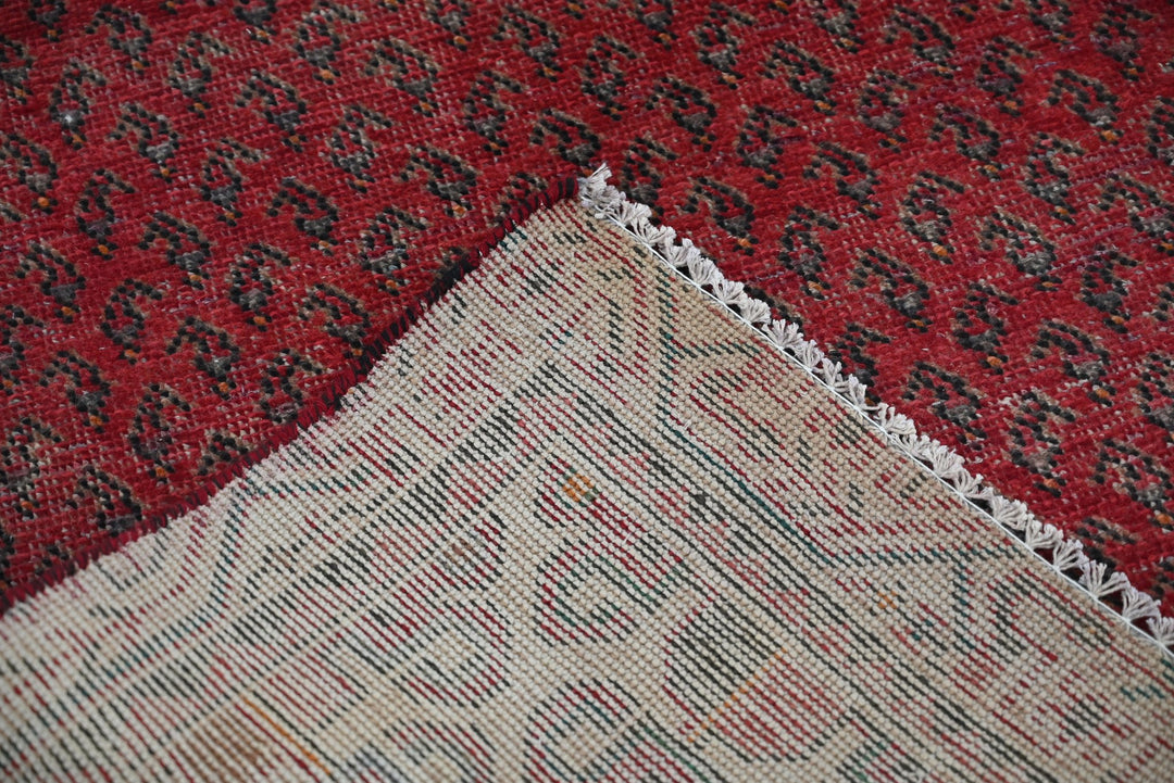 red Runner rug 2' 9" x 9' 5"