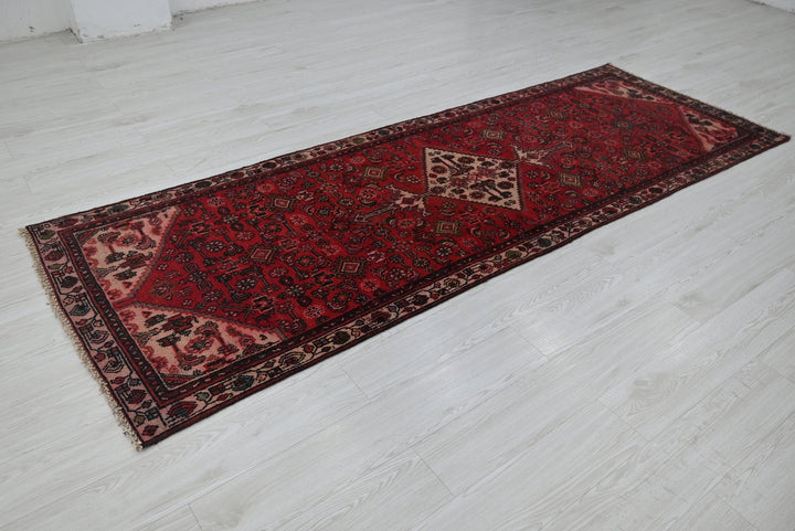 red Runner rug 3' 2" x 9' 1"