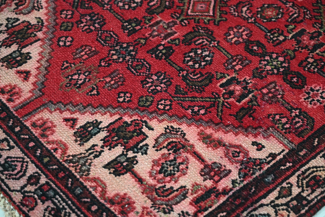 red Runner rug 3' 2" x 9' 1"
