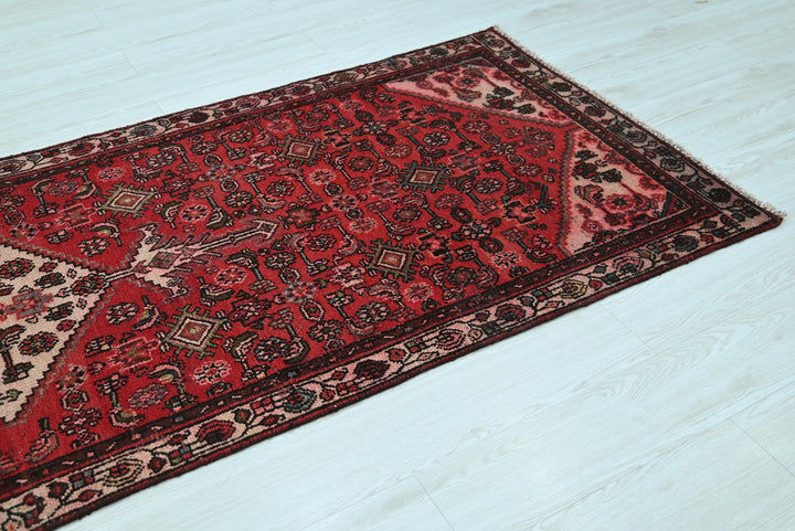 red Runner rug 3' 2" x 9' 1"