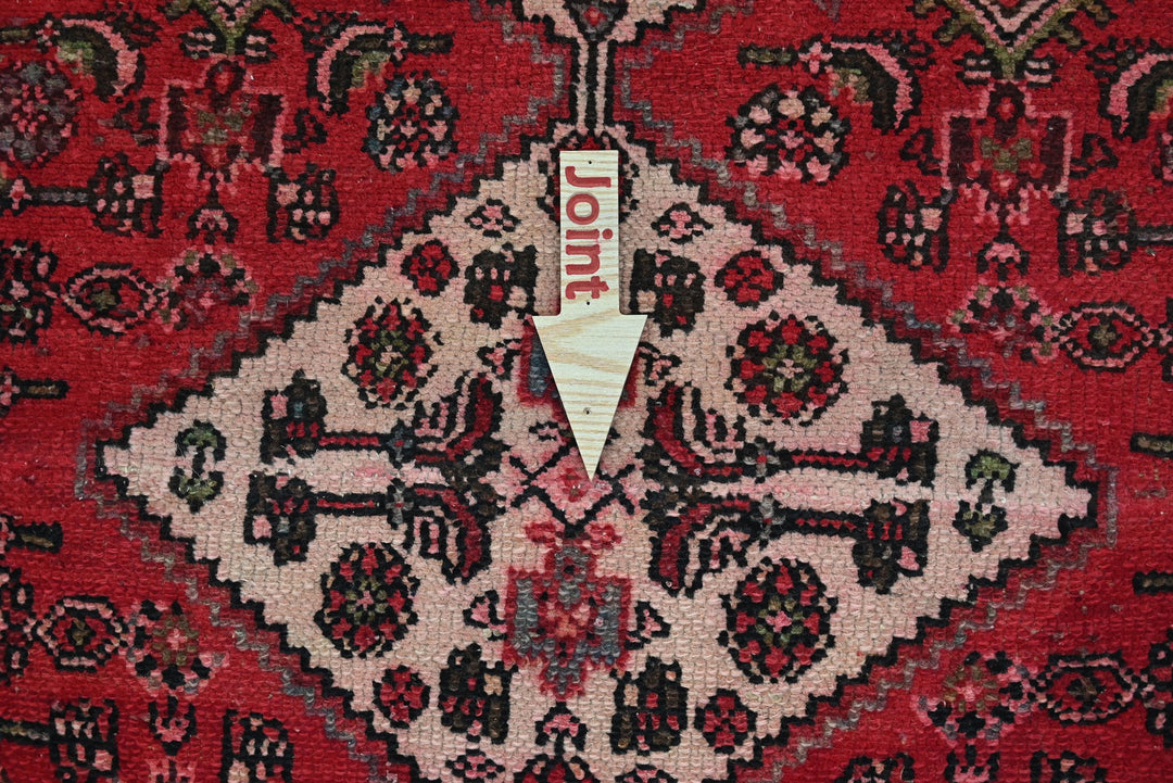 red Runner rug 3' 2" x 9' 1"