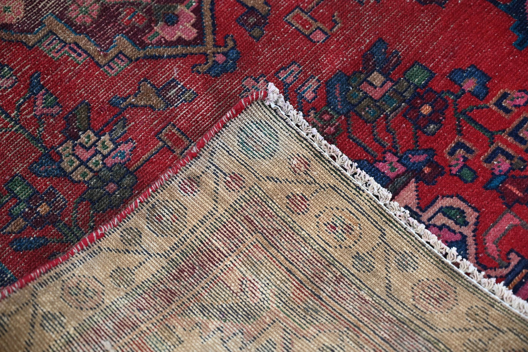 red Runner rug 3' 1" x 10' 2"