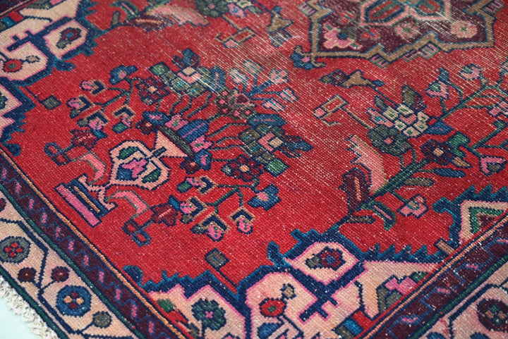 red Runner rug 3' 1" x 10' 2"