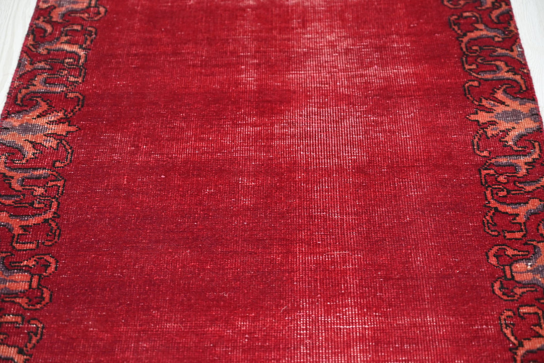 red Runner rug 2' 4" x 13' 0"