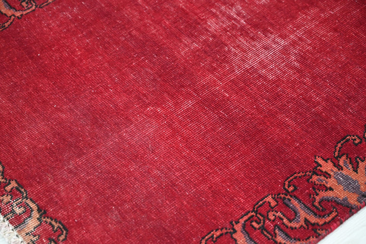 red Runner rug 2' 4" x 13' 0"