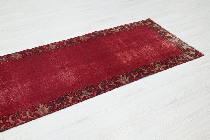 red Runner rug 2' 4" x 13' 0"