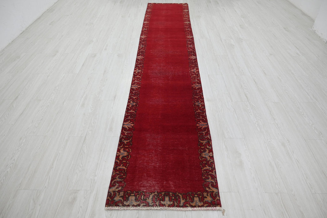 red Runner rug 2' 4" x 13' 0"