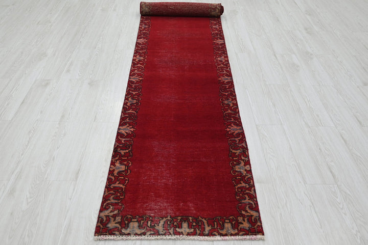 red Runner rug 2' 4" x 13' 0"