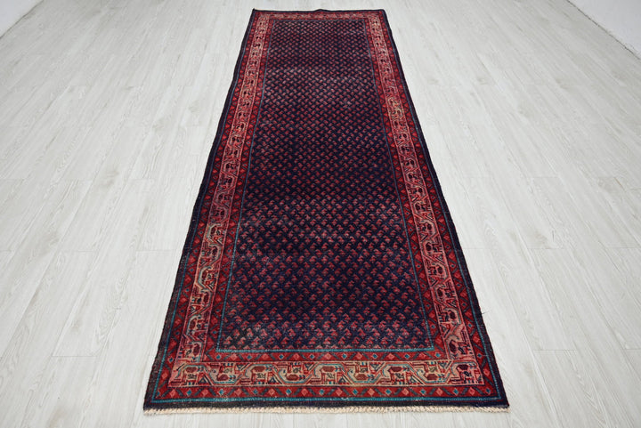 blue Runner rug 3' 5" x 10' 9"