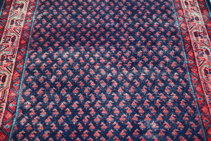 blue Runner rug 3' 5" x 10' 9"