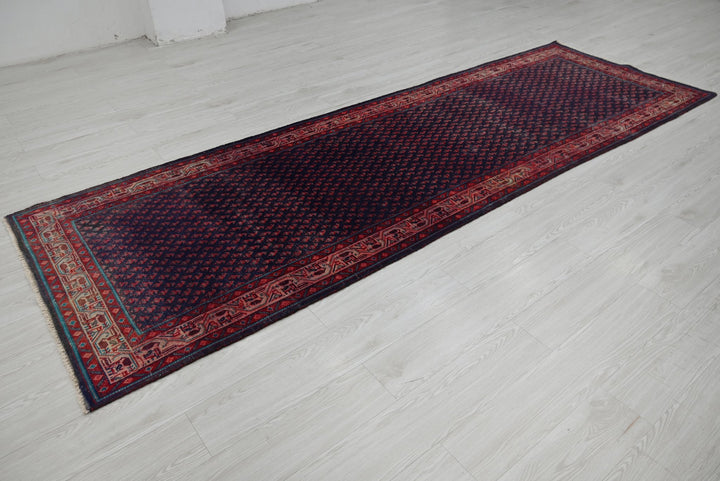 blue Runner rug 3' 5" x 10' 9"