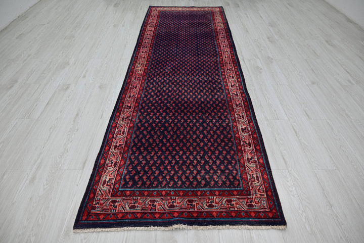 blue Runner rug 3' 5" x 10' 9"