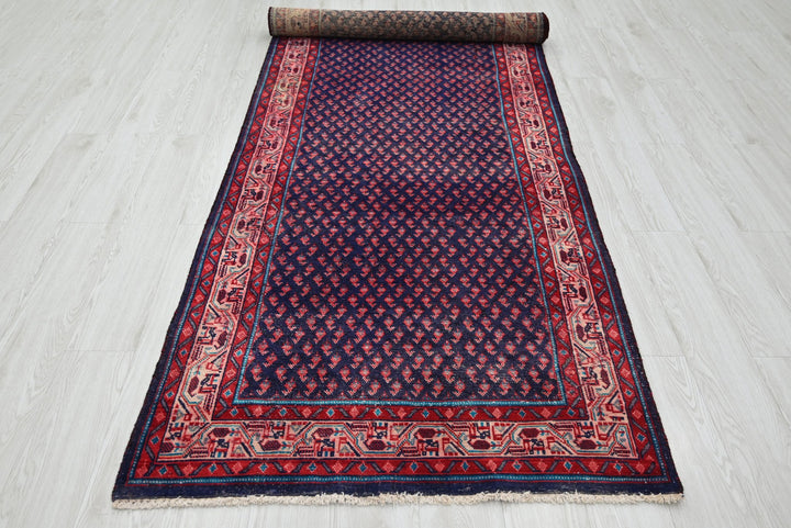 blue Runner rug 3' 5" x 10' 9"