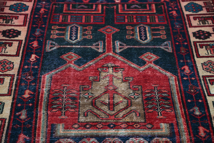 blue Medium rug 4' 1" x 7' 5"
