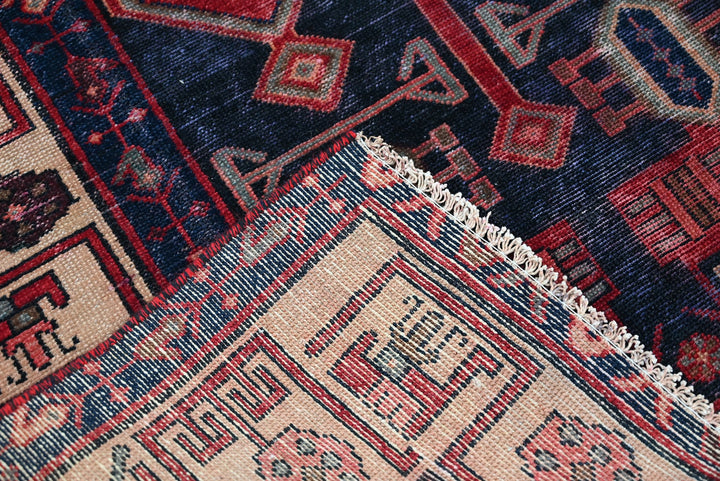 blue Medium rug 4' 1" x 7' 5"
