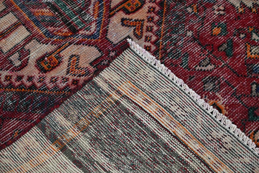 red Runner rug 3' 3" x 9' 5"