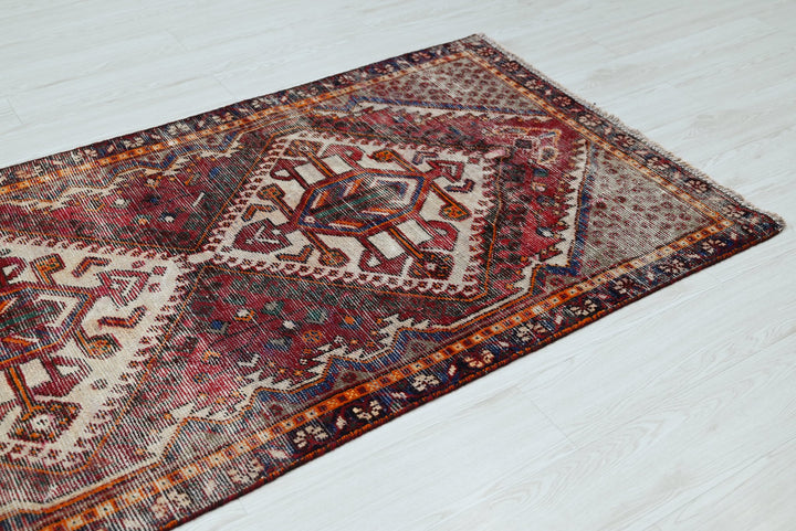 red Runner rug 3' 3" x 9' 5"