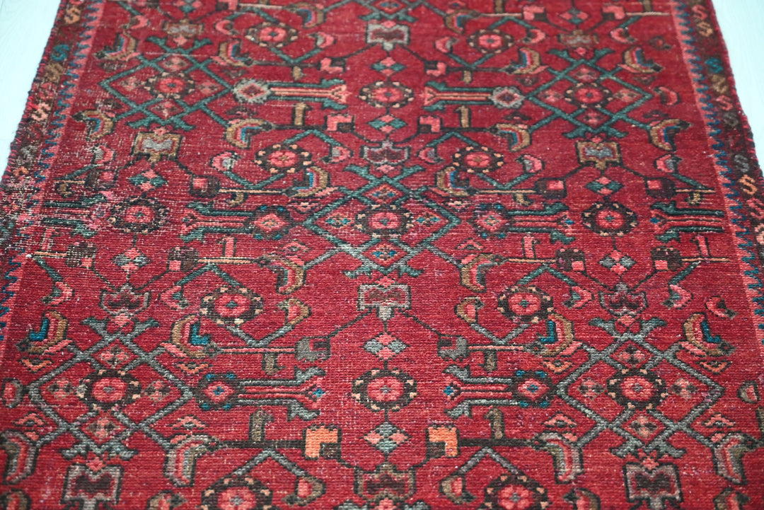red Runner rug 2' 11" x 8' 11"