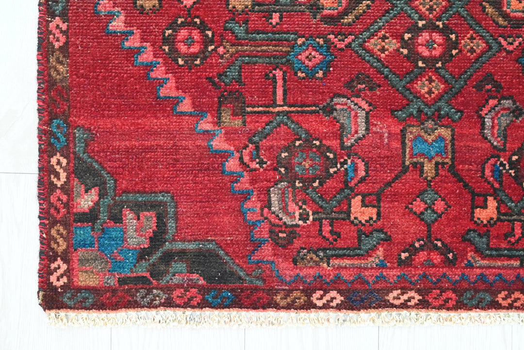 red Runner rug 2' 11" x 8' 11"