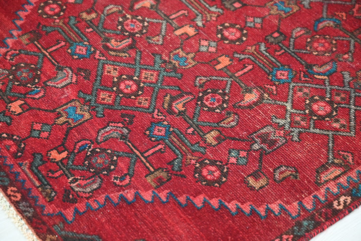 red Runner rug 2' 11" x 8' 11"