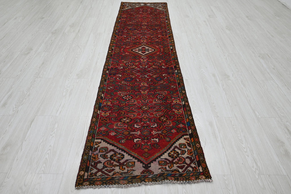 red Runner rug 2' 2" x 9' 6"