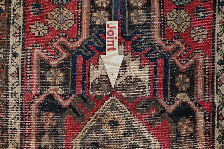 red Runner rug 2' 6" x 8' 3"