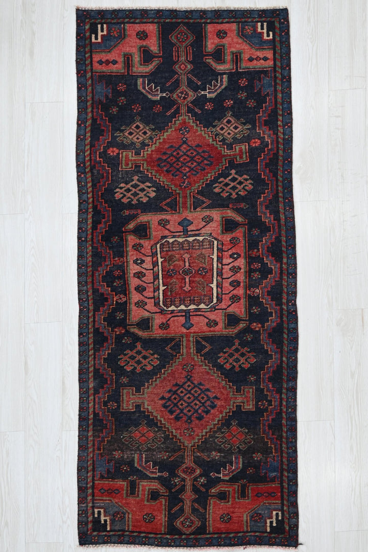 blue Medium rug 2' 10" x 7' 3"
