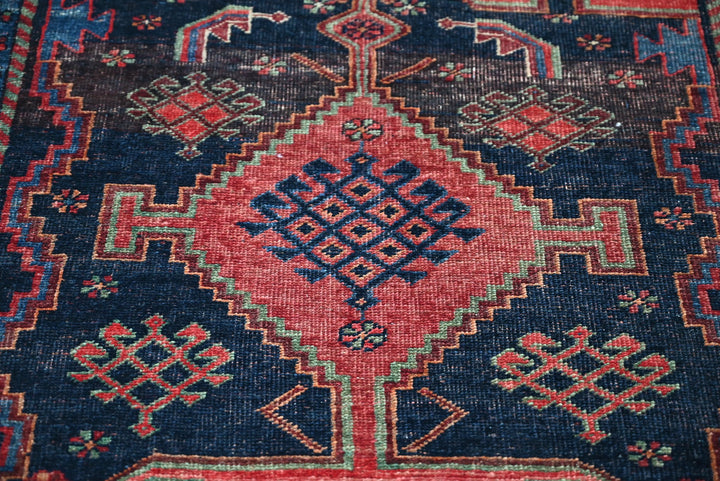 blue Medium rug 2' 10" x 7' 3"