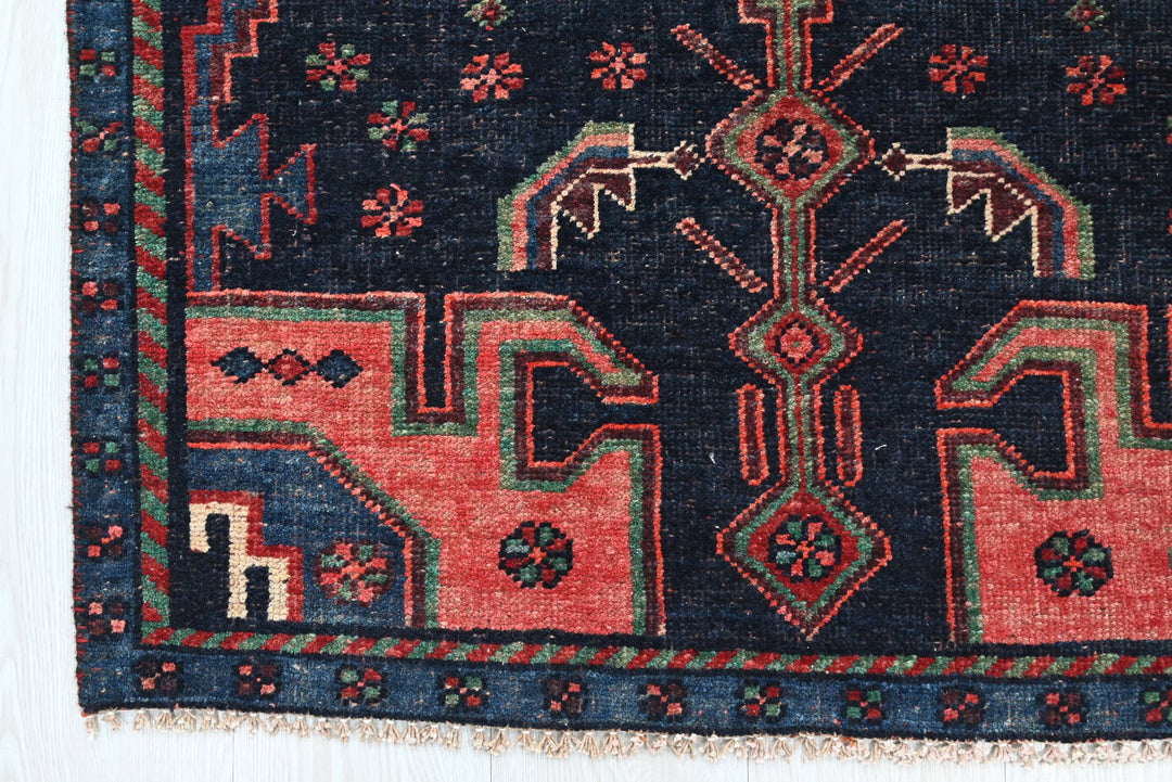 blue Medium rug 2' 10" x 7' 3"